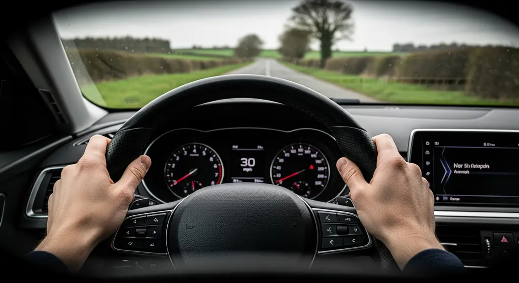 Learner taking daily intensive driving lessons over one week